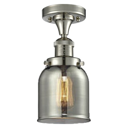Innovations Lighting One Light Vintage Dimmable Led Semi-Flush Mount 517-1CH-PN-G53-LED
